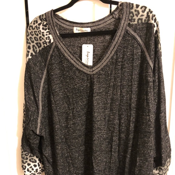 Leopard Shift Top - Picture 2 of 4